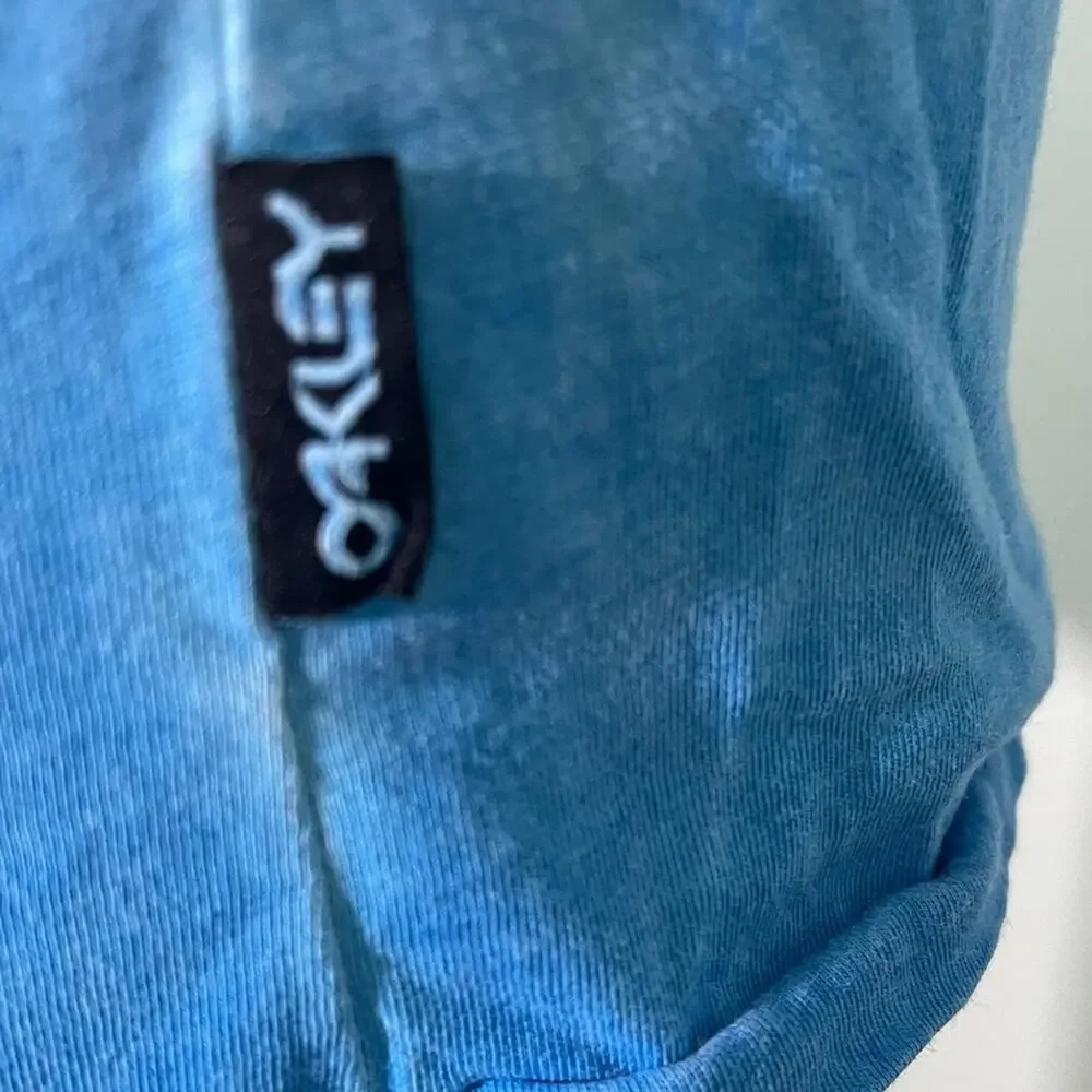 Oakley Light Blue Graphic Tee